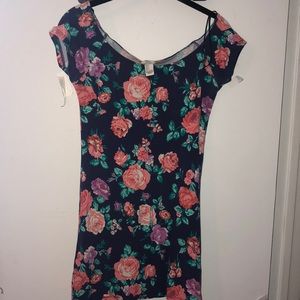 Floral T-shirt dress